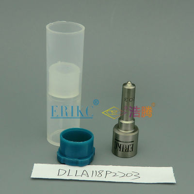 Komatsu Cummin DLLA 118P 2203 For BOS diesel part injection nozzle DLLA 118 P 2203 , injector pump parts nozzle 0433172203