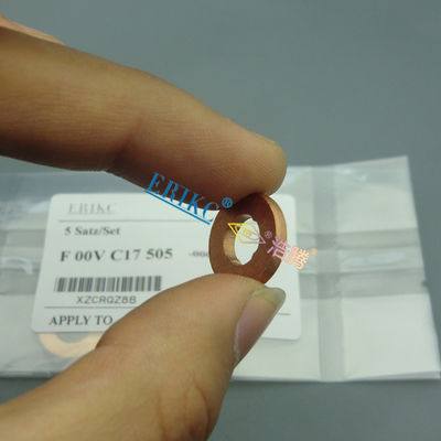 ERIKC fuel injection systems 7.1*15*2.5mm copper , common rail diesel copper washers F00VC17505