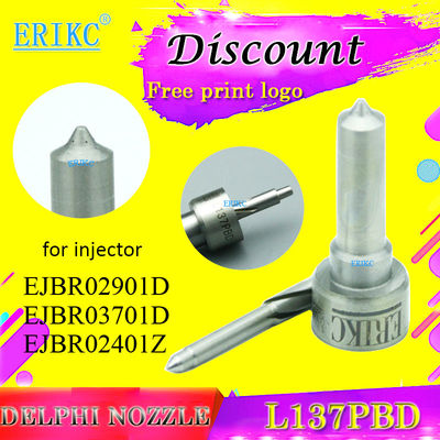 ERIKC L137PBD For Delp injector nozzle parts common rail spare parts injector nozzle L137PBD for KIA injector EJBR02401Z