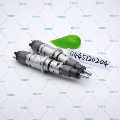 Cummins ERIKC fuel pump dispenser inyector 0445120204 , bosch genuine common rail injector 0 445 120 204 / 0445 120 204