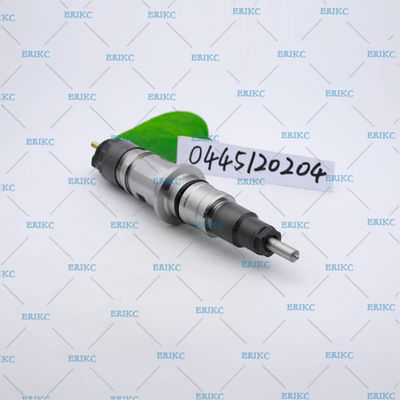 Cummins ERIKC fuel pump dispenser inyector 0445120204 , bosch genuine common rail injector 0 445 120 204 / 0445 120 204