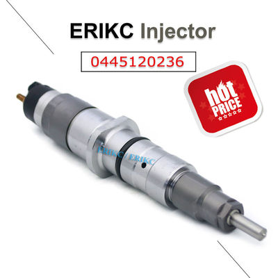 ERIKC 0445120236 bosch common rail diesel injector 0 445 120 236 fuel truck injection 0445 120 236 for Komatsu Cummins
