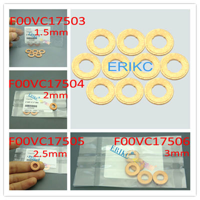 ERIKC fuel injection systems 7.1*15*2.5mm copper , common rail diesel copper washers F00VC17505