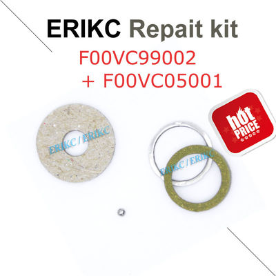 ERIKC F00VC99002 + F00VC05001 For BOS Common rail injector repair kits F00V C99 002 DIESEL steel ball set FOOVC05001
