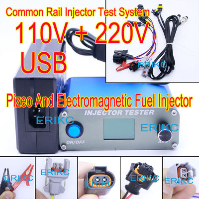 ERIKC test machine diesel common rail injector oil pressure testing equipment CR For BOS injector measuring tools