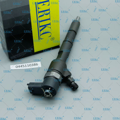 ERIKC Common Rail For BOS Injector 0445110386 diesel inyector 0445 110 386 Bico Injection Pump parts 0 445 110 386