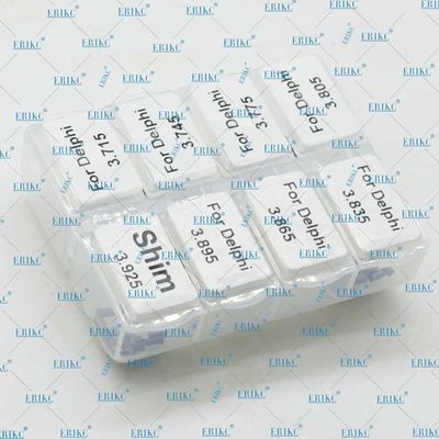 Common rail injector nozzle base washer Delphi injection valve seal repair adjusting shim sets size 3.715--3.925mm