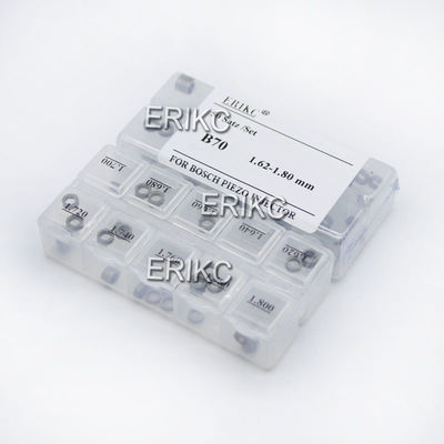 ERIKC Diesel Engine Injector Adjust Shims B70 Size 1.62-1.80 mm For BOS piezo
