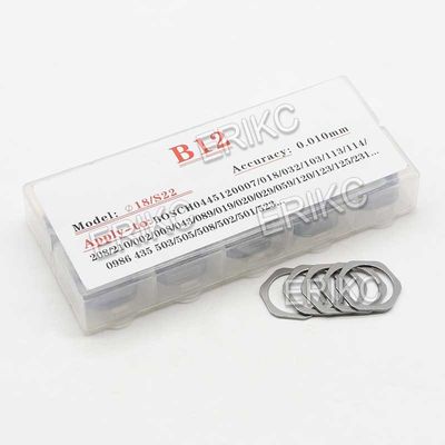 ERIKC Adjustment Shim of Fuel Injector B12 Calibration Shim Diesel Engine Adjustment Shims for Bosch
