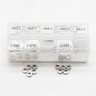 ERIKC B23 Common Rail Lift Adjusting Injector Shims 50 Pieces Nozzle Adjusting Shim for Denso