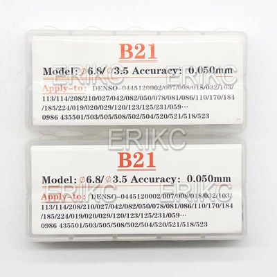 ERIKC Injector Shim B21 Common Rail Adjustment Shim Gasket Kit Size 1.20mm-1.77mm for Denso