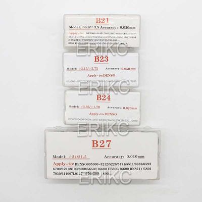ERIKC B21 B23 B24 B27 Injector Repair Shim 400PCS Common Rail Nozzle Valve Adjusting Shim Washer for Denso
