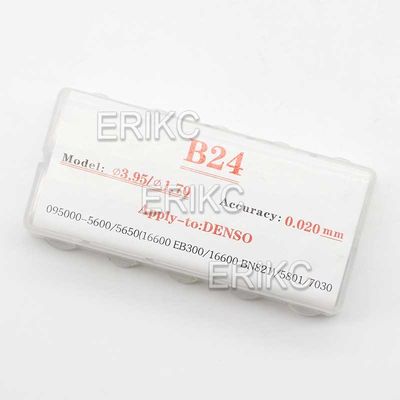 ERIKC Diesel Injector Shim B24 Common Rail Adjust Gasket Kit Spring Washer Shims Size 1.12-1.30mm for Denso