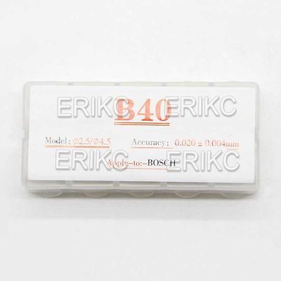 ERIKC Original Injector Shim Kits B40 Diesel Common Rail Adjusting Shim Size 1.46-1.64mm for Bosch