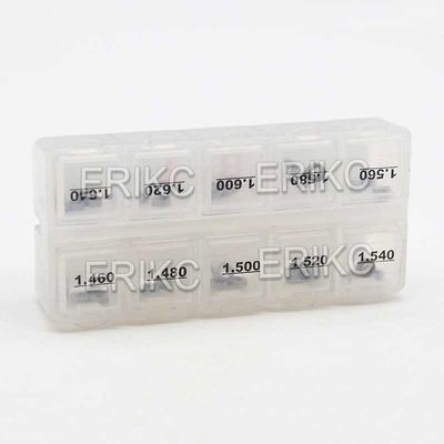 ERIKC Diesel Injector Shim B40 Common Rail Adjust Gasket Kit Spring Washer Shims Size: 1.46-1.64mm for Bosch