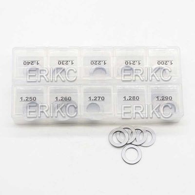 ERIKC B31 Injector Standard Sealing Washer Common Rail Spring Adjustable Shim Set 50 pieces for Bosch
