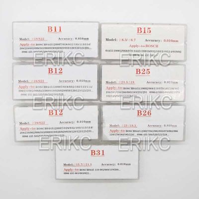 ERIKC 600 Pieces Common Rail Injector Ring Fuel Injector Base Shim B11 B12 B13 B14 B16 B25 B31 Standard Washer for Bosch