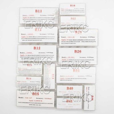 ERIKC B11 B12 B13 B14 B16 B25 B31 600 Pieces Common Rail Injector Ring Fuel Injector Base Shim Standard Washer for Bosch