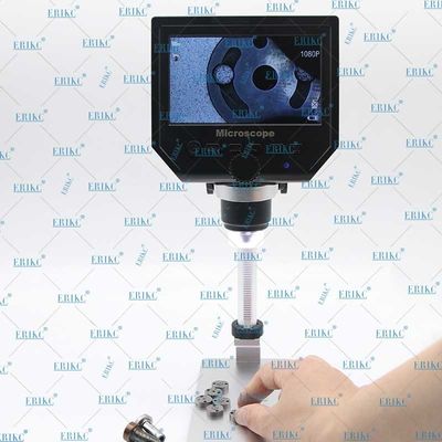 ERIKC Digital Industrial Stereo Microscope with camera screen \ LCD Microscope cyclic record automatic shutdown