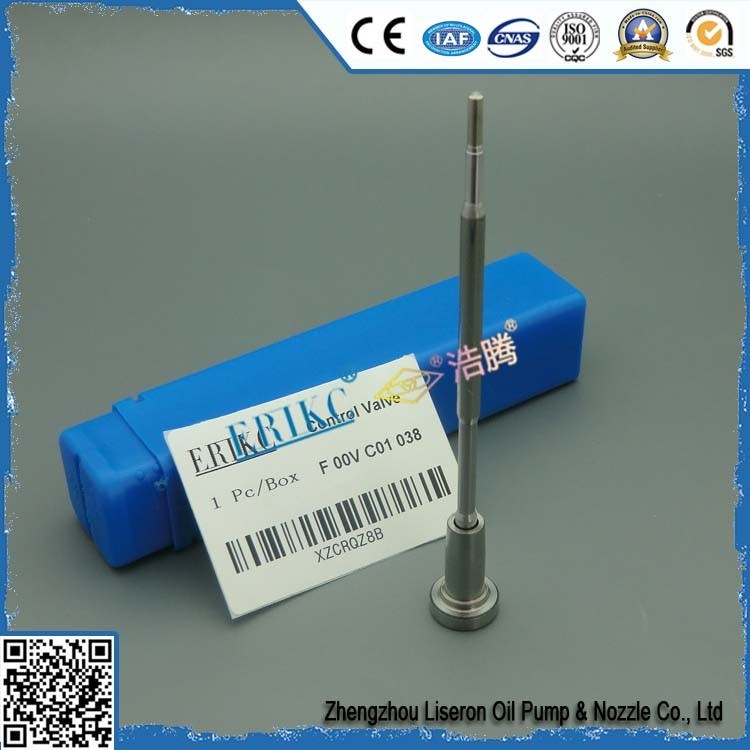 ERIKC FooVC01038 auto pressure common rail system valve kits F00V C01 038 , For BOS fuel pump injector valve F ooV C01 038