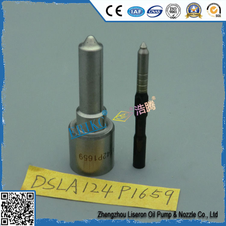 ERIKC DSLA124P1659 Dodge Ram bosch injector nozzles , diesel pump nozzle DSLA124P 1659 for 0445120103 / 0445120114