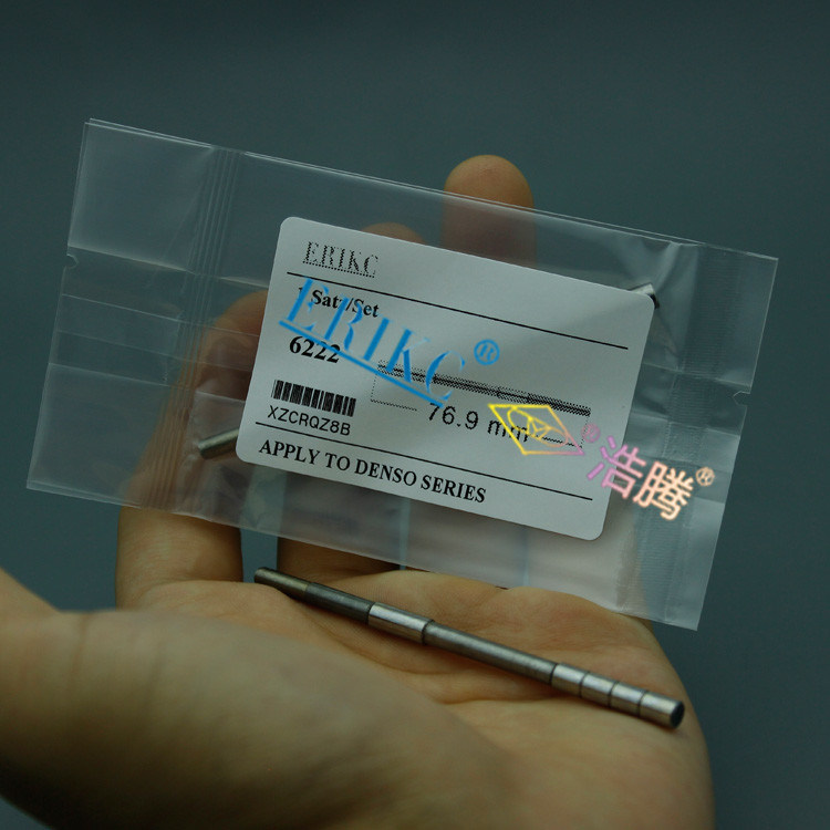 denso valve plate 31# for 095000 6691 ,original denso injector rod 6222 for 095000 6692 ( 095000 6693 ) size: 76.9 mm