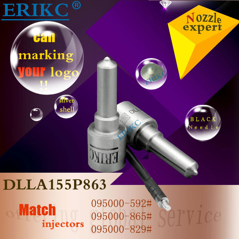 Toyota injector nozzle DLLA155P863 denso diesel oil injector nozzle DLLA155P 863 / DLLA 155P 863 / 093400-8630