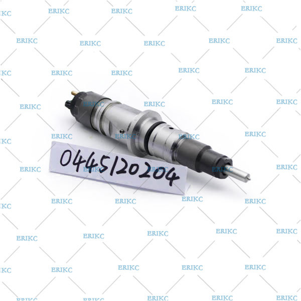 Cummins ERIKC fuel pump dispenser inyector 0445120204 , bosch genuine common rail injector 0 445 120 204 / 0445 120 204