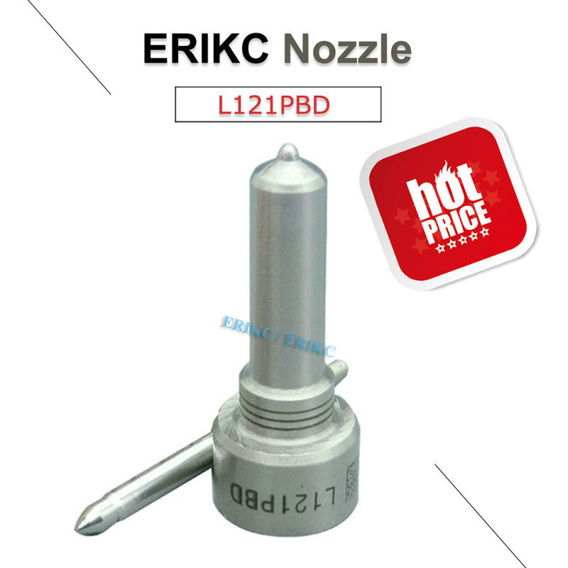 ERIKC  Common rail spare parts injection nozzle L121PBC For Delp diesel pump element nozzle L121PBC for car injector