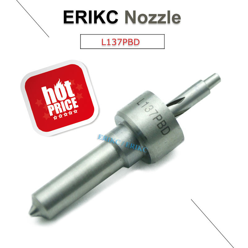 ERIKC L137PBD For Delp injector nozzle parts common rail spare parts injector nozzle L137PBD for KIA injector EJBR02401Z