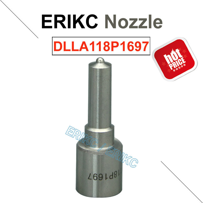 ERIKC For BOS For Cumins nozzle DLLA118P1697 ( 0433172040 ) fuel pump nozzle DLLA 118 P 1697 ( 0 433 172 040 ) for 0445120125