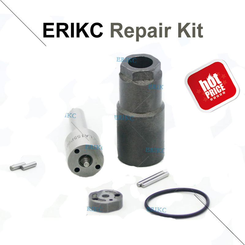 ERIKC 095000-6250 auto part 16600-EB70A denso common rail injector repair kit DLLA152P947 nozzle 10#valve plate E1022003