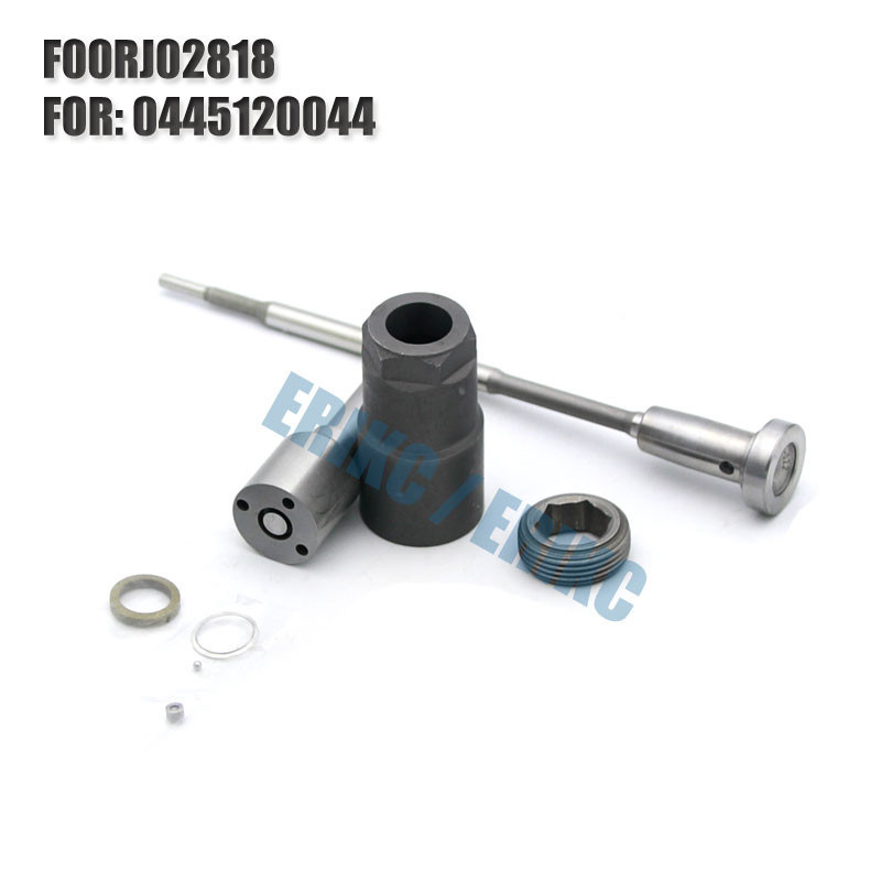 ERIKC Genuine repair kit FOORJ02818 For BOS pizeo injector F OOR J02 818 valve nozzle for 0 445 120 044