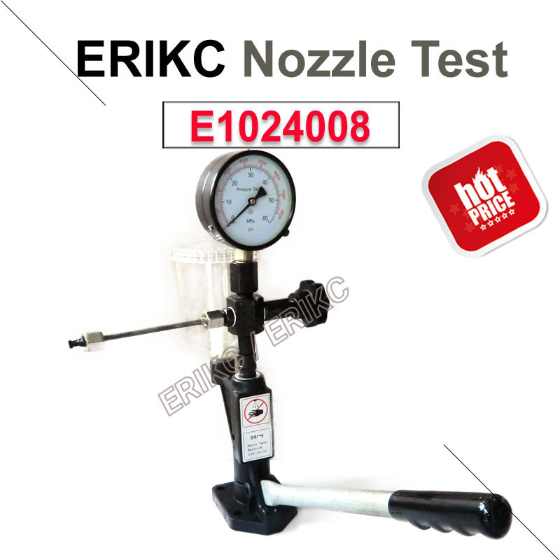 ERIKC auto diagnostic instrument common rail calibration machines nozzle test machine For BOS denso injector