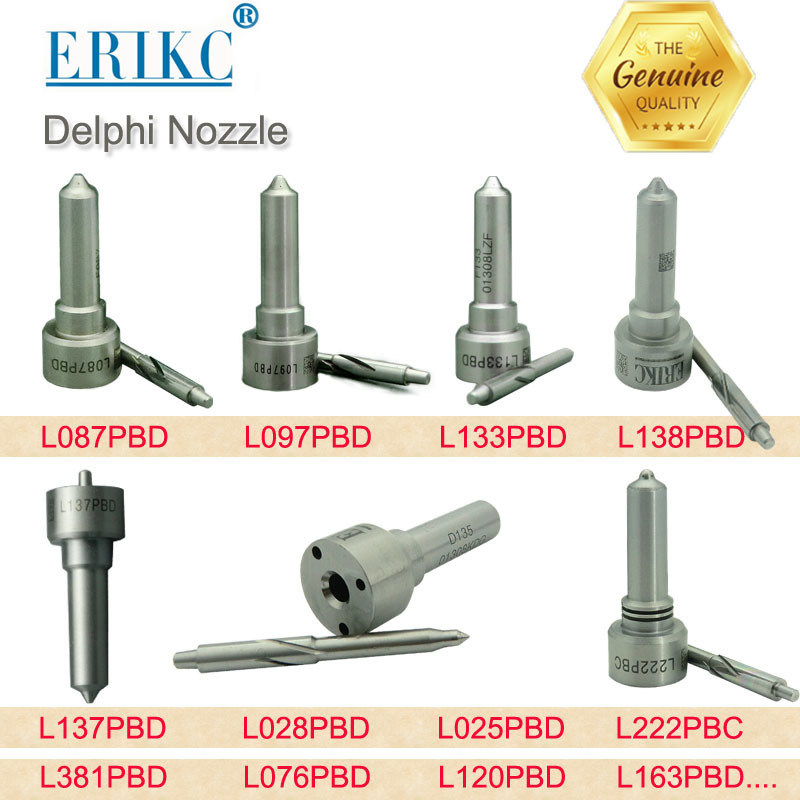 ERIKC For Delp injector nozzle L087PBD L097PBD L137PBD L157PBD fuel diesel OIL nozzle spray L138PBD L381PBD