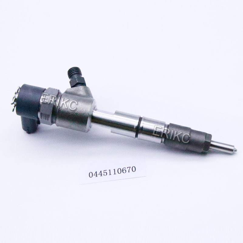 ERIKC 0 445 110 670 For BOS common rail Injector 0445110670 auto truck diesel nozzle injection 0445 110 670