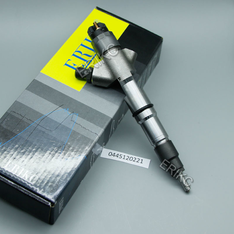 ERIKC 0445120221 injector bosch diesel 0445 120 221 Weichai WD10 bico pump injector for Shanqi Delong