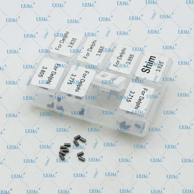 Common rail injector nozzle base washer For Delp injection valve seal repair adjusting shim sets size 3.715--3.925mm