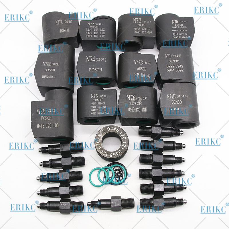 ERIKC 12PCS common rail injector Disassembly repair tools For BOS denso Universa auto part dismantling pump tool